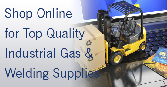 Shop online for top quality industrial gas & welding supplies